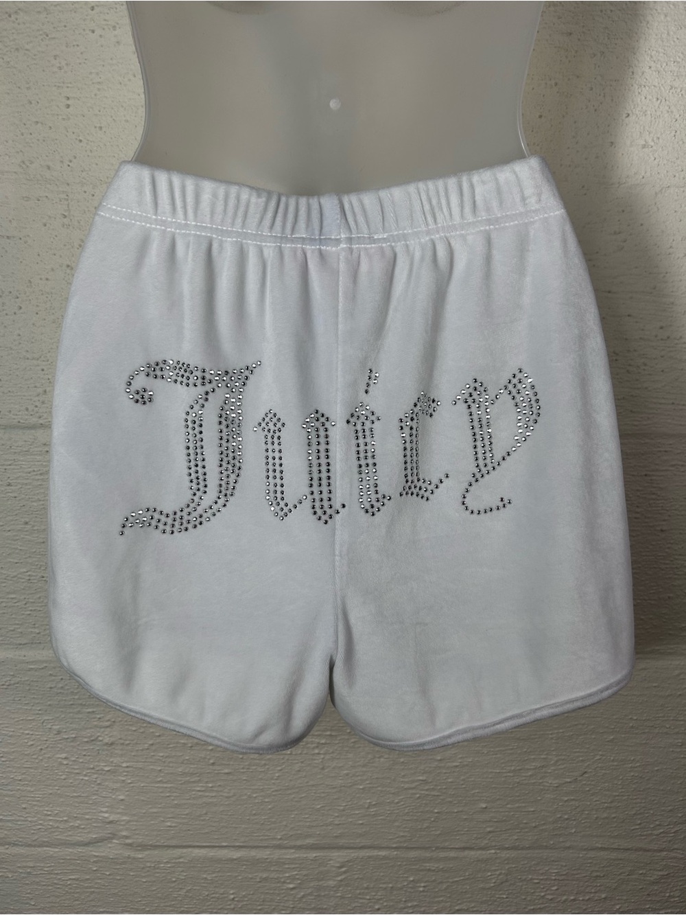 Fuzzy Juicy Couture sleep shorts